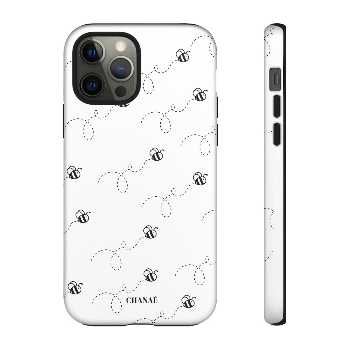 Buzzing iPhone "Tough" Case (White)