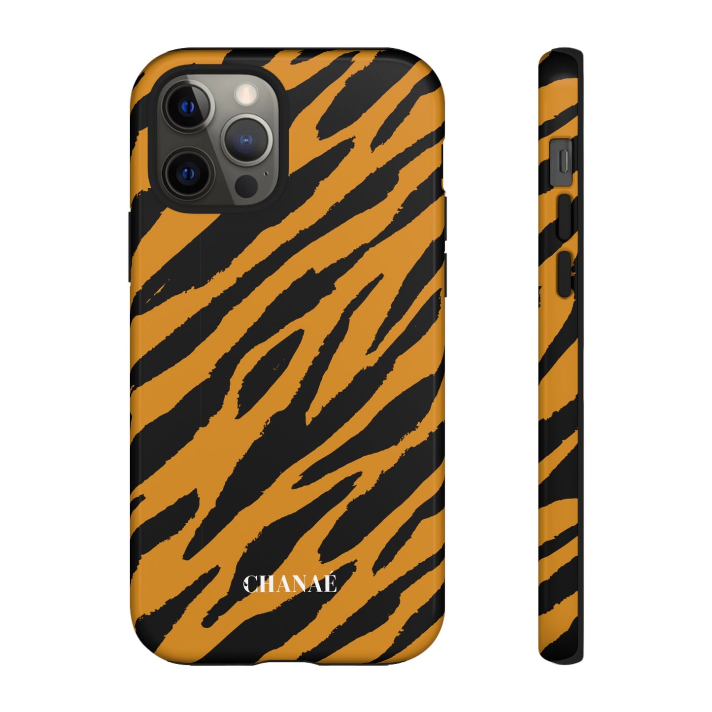 Tiger Print "Tough" Case (iPhone, Samsung or Google Pixel)