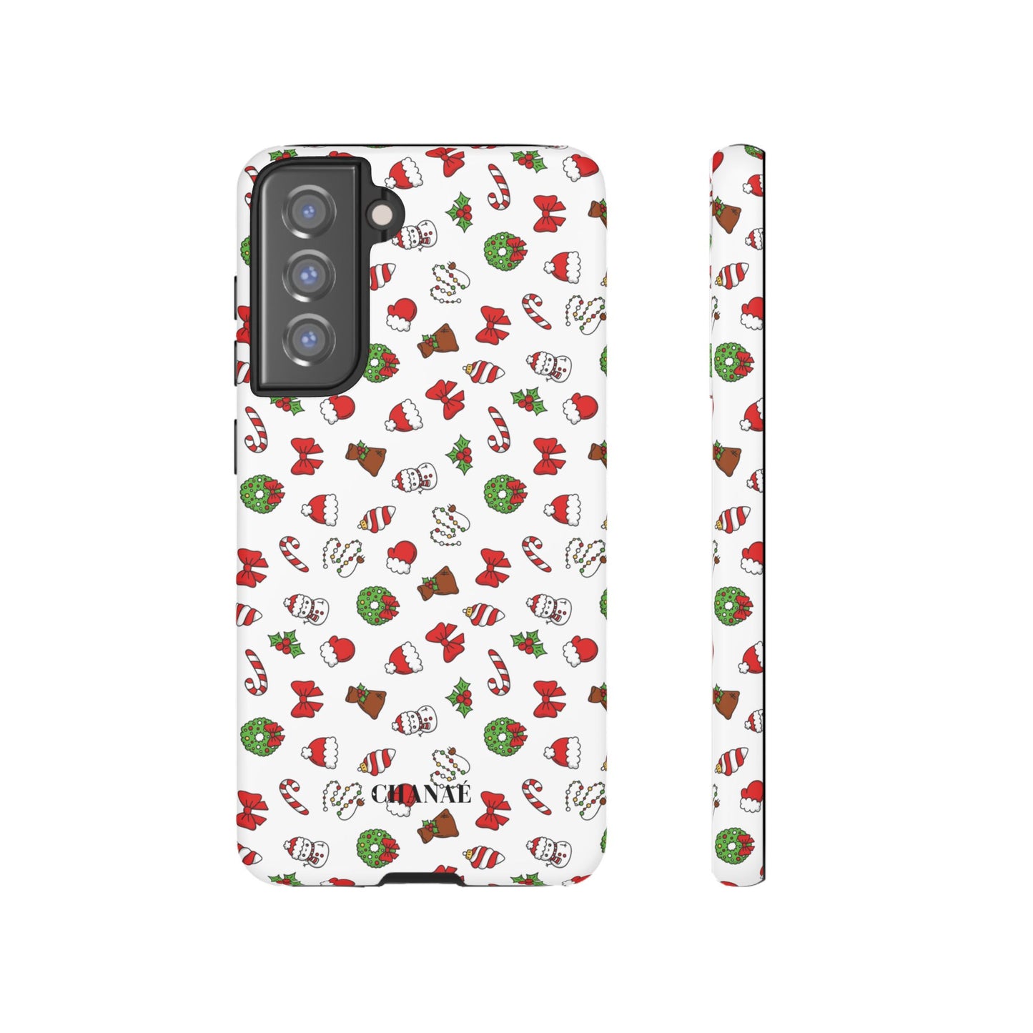 A Holly Jolly Christmas "Tough" Case (iPhone, Samsung or Google Pixel)