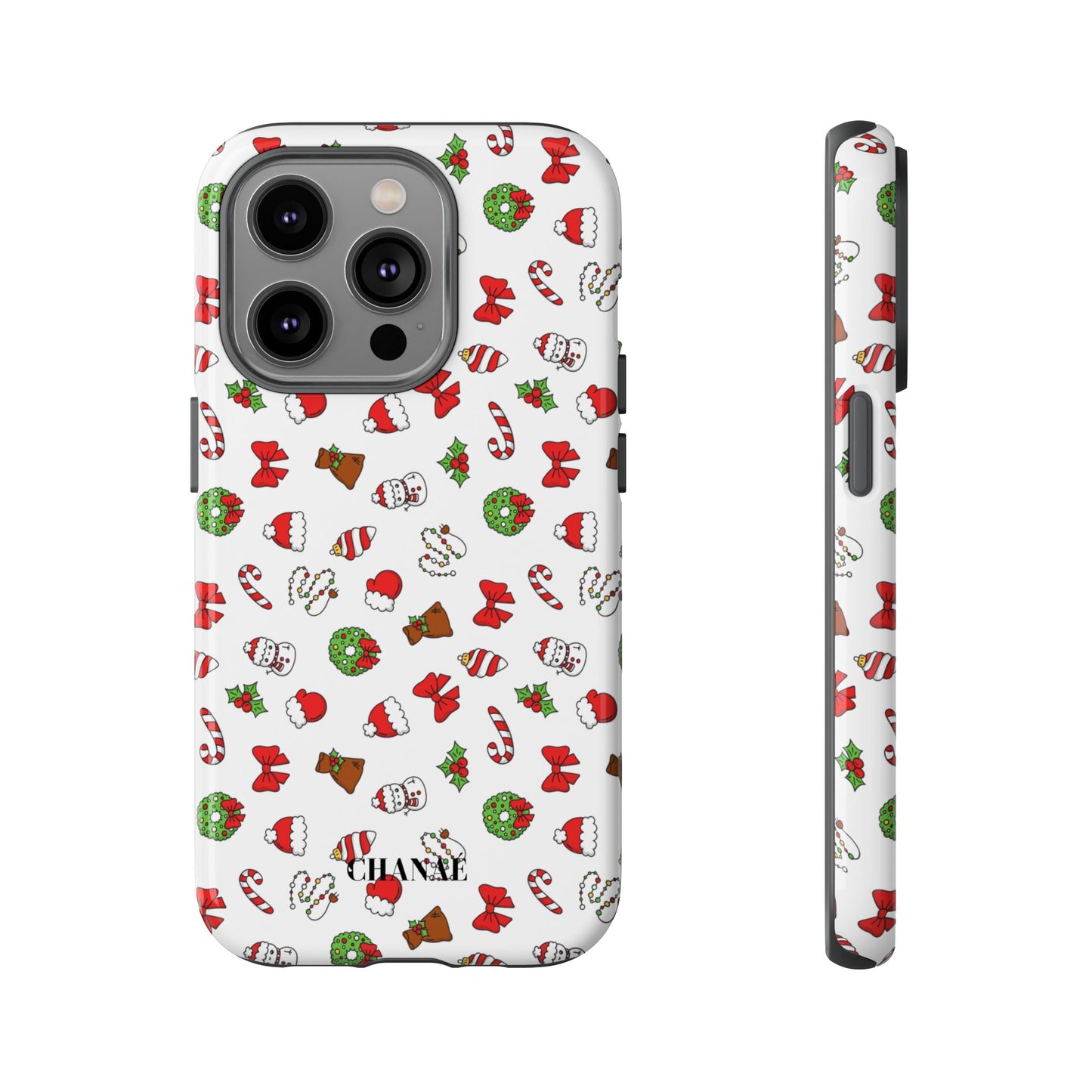 A Holly Jolly Christmas "Tough" Case (iPhone, Samsung or Google Pixel)