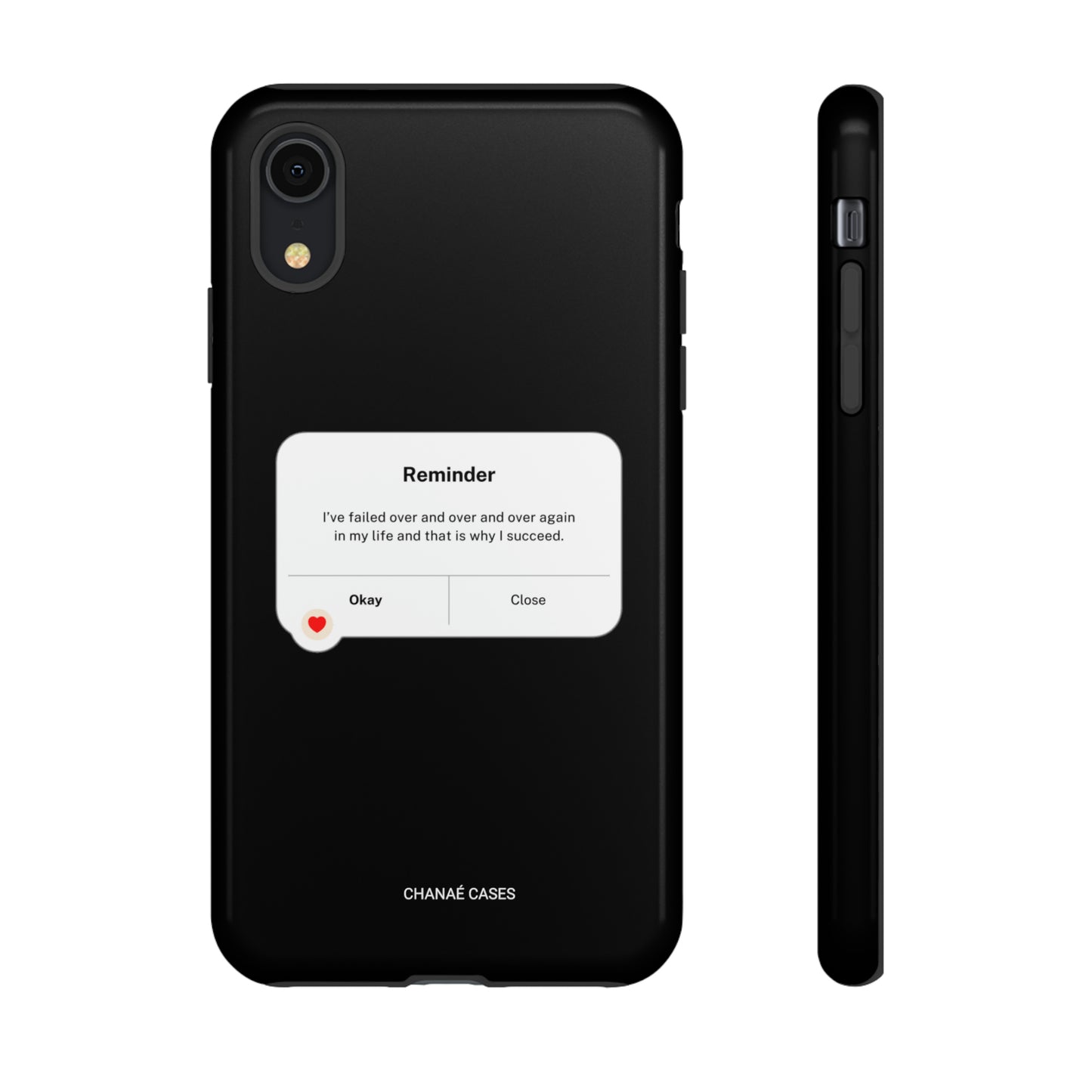 Daily Reminder iPhone "Tough" Case (Black)