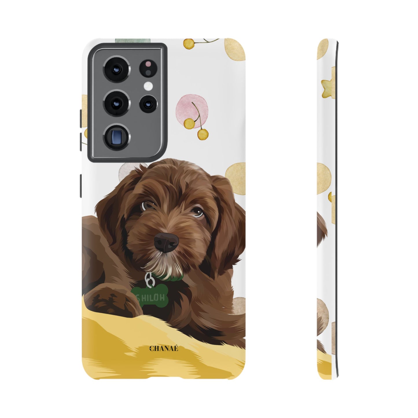 FurBaby Custom iPhone & Samsung "Tough" Case (Digital Artwork)