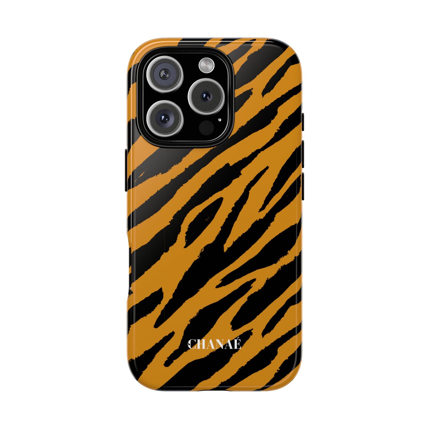 Tiger Print "Tough" Case (iPhone, Samsung or Google Pixel)