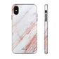 Jessica Marble iPhone "Tough" Case (Pink)