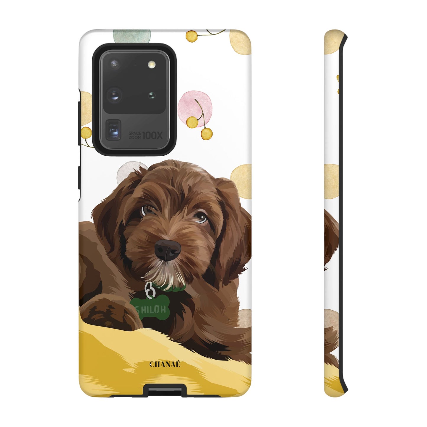 FurBaby Custom iPhone & Samsung "Tough" Case (Digital Artwork)