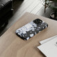 Travel Blues iPhone "Tough" Case (Black)