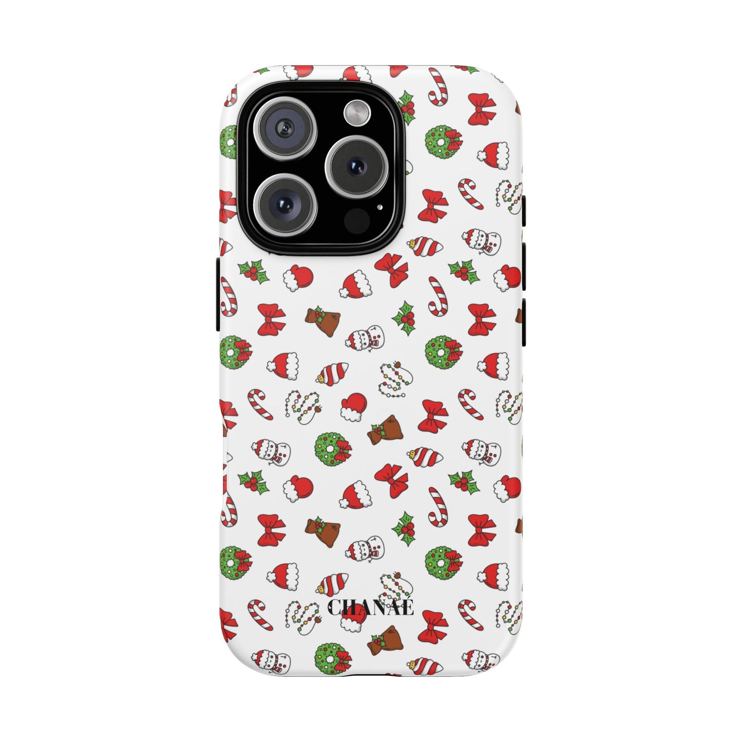 A Holly Jolly Christmas "Tough" Case (iPhone, Samsung or Google Pixel)