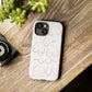 Breast Cancer Awareness iPhone "Tough" Case (White/Pink)