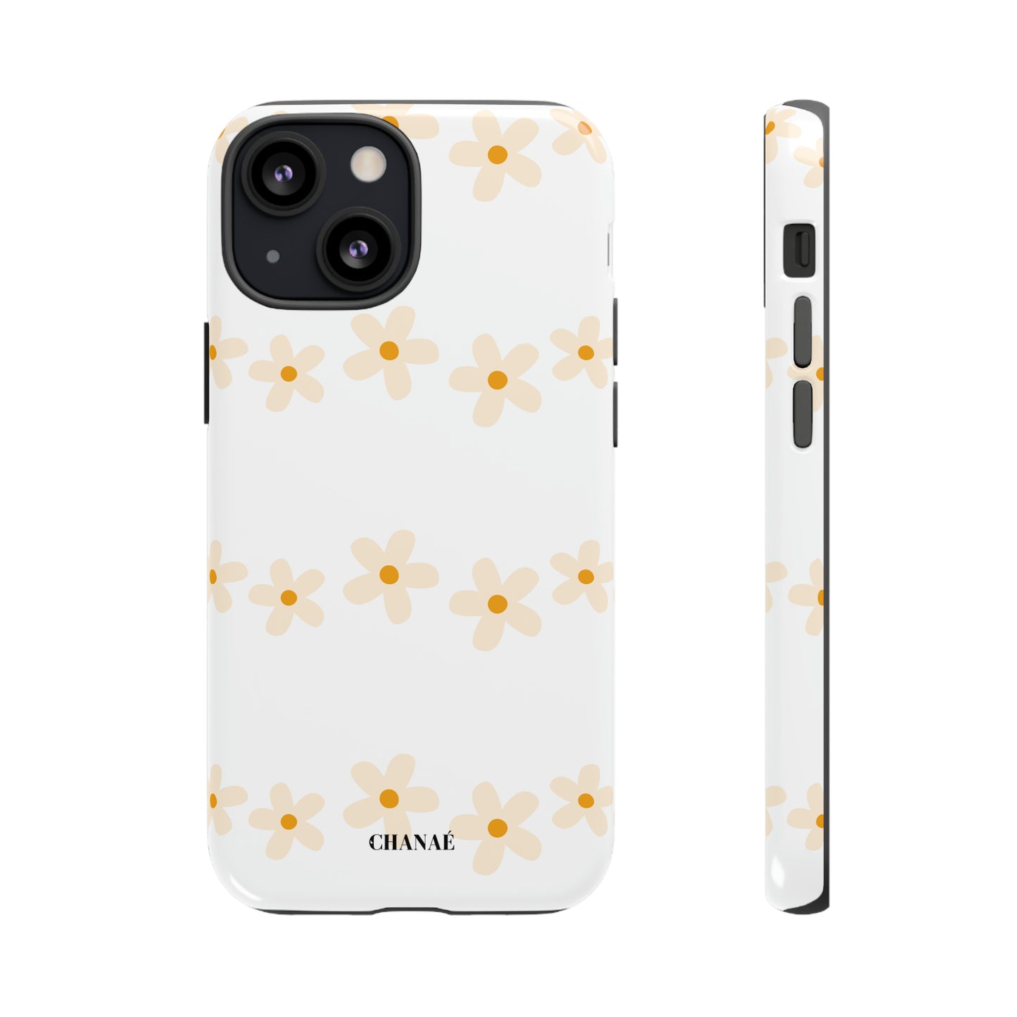 Les Fleurs iPhone "Tough" Case (White)