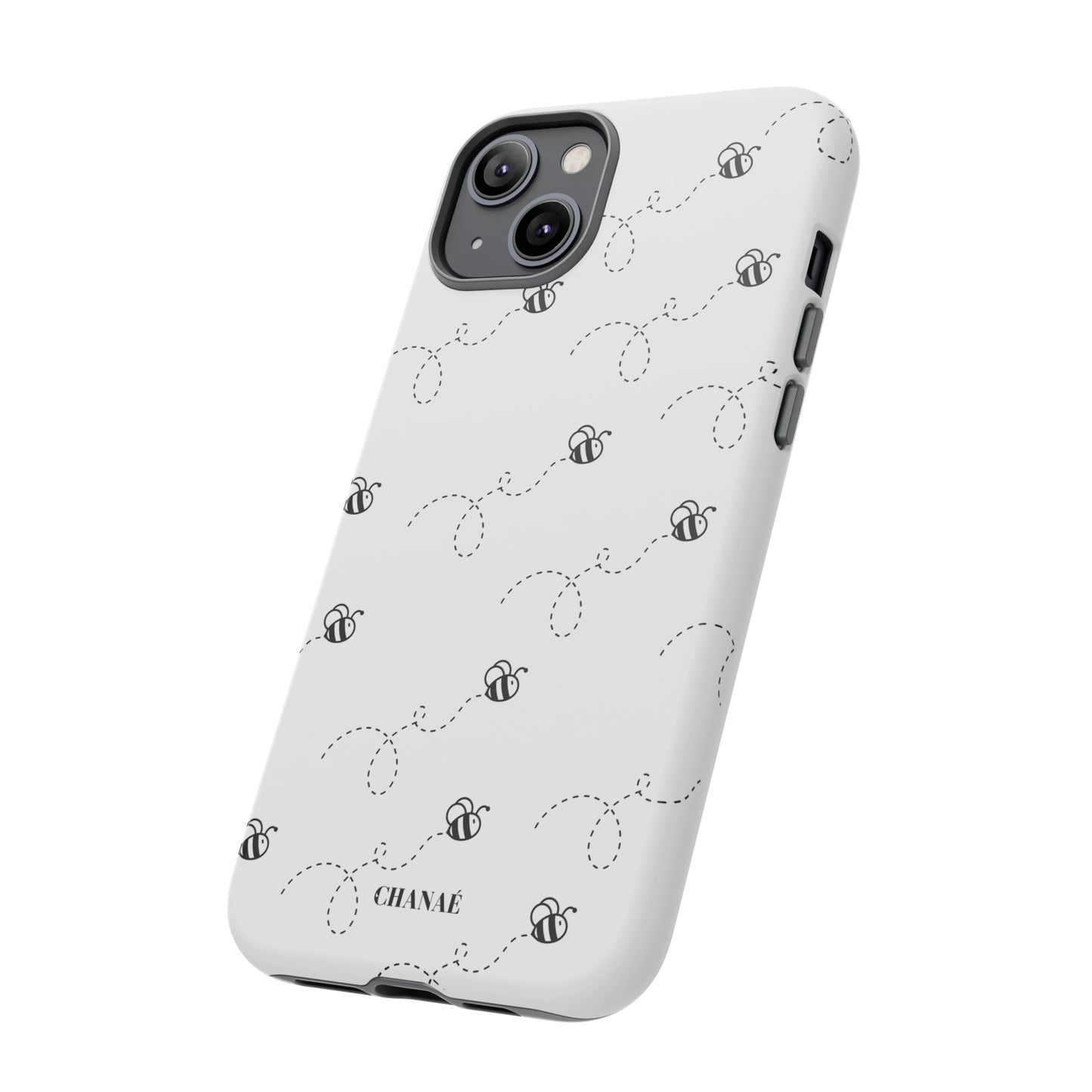 Buzzing iPhone "Tough" Case (White)