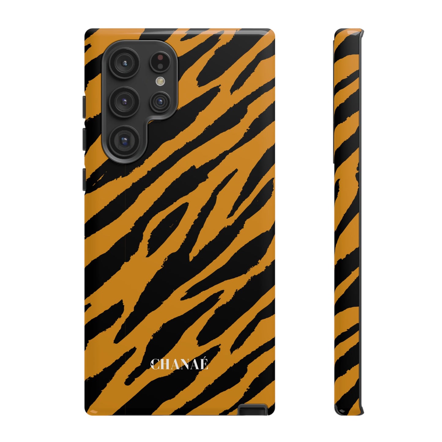 Tiger Print "Tough" Case (iPhone, Samsung or Google Pixel)