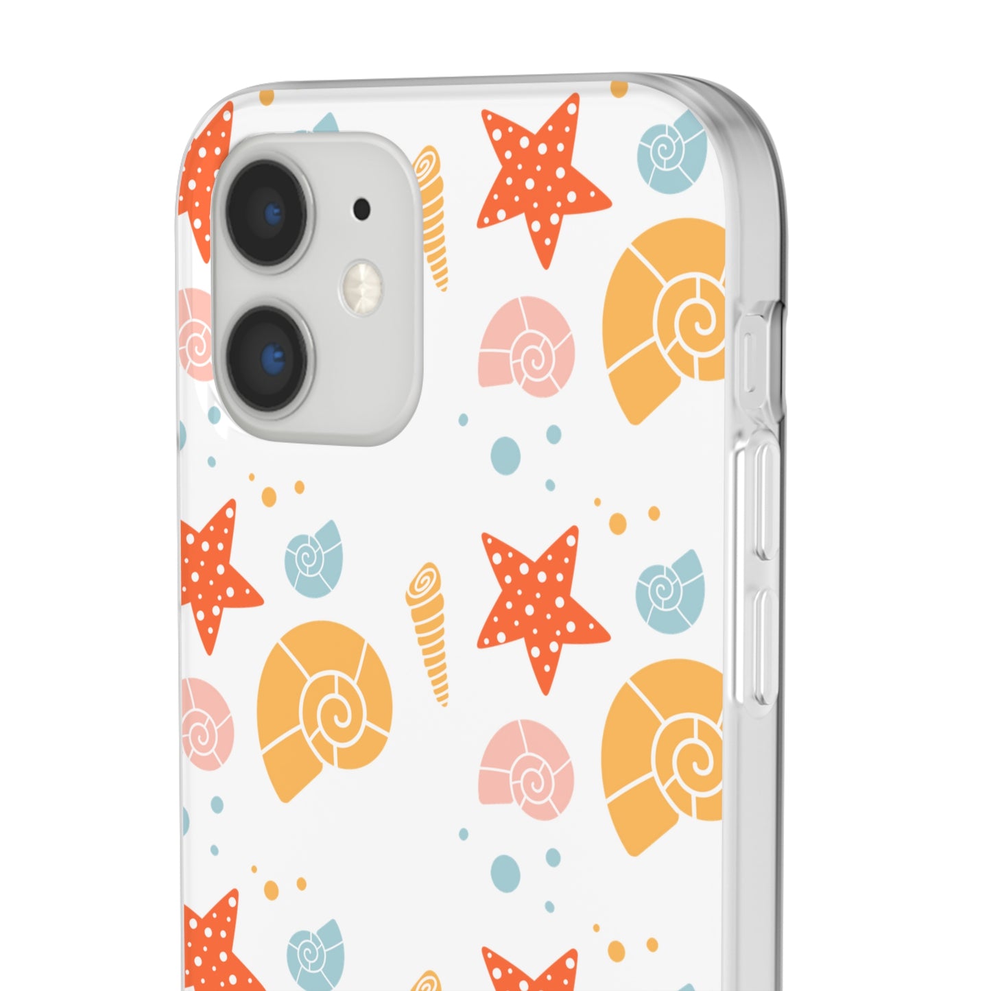 Sea Shells Flexi iPhone Case (Multi)