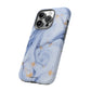 Maria Marble iPhone "Tough" Case (Blue)