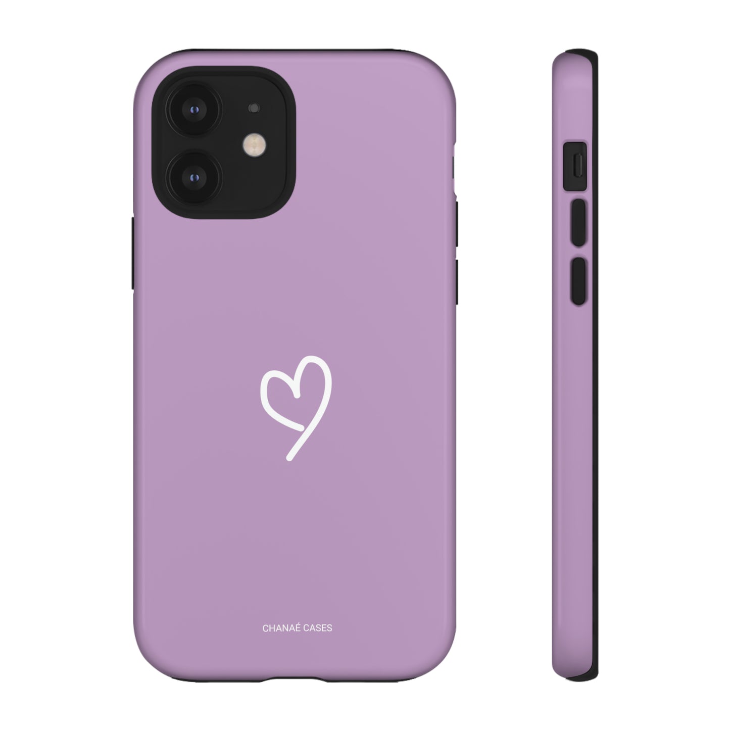 Spread Love iPhone "Tough" Case (Lilac)