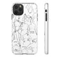 Love Your Body iPhone "Tough" Case (White)