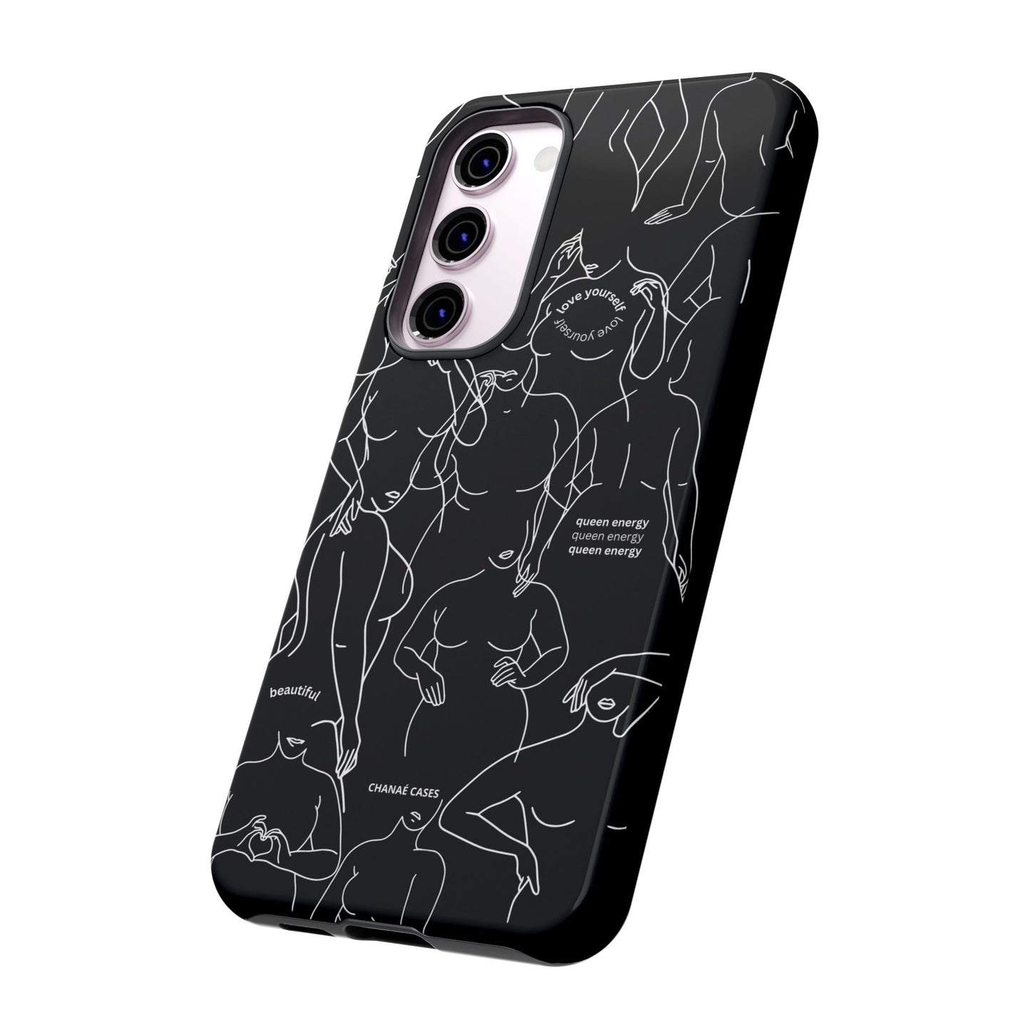 Love Your Body iPhone "Tough" Case (Black)