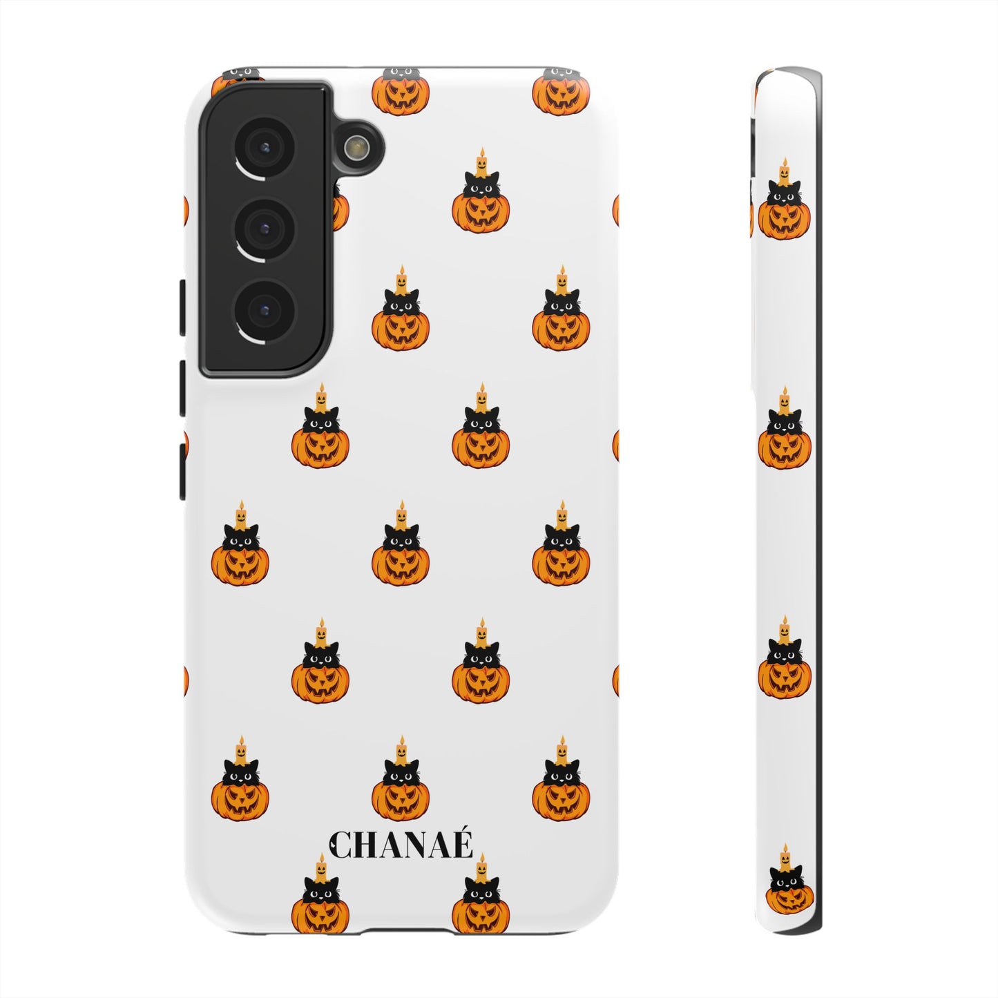 Sneaky Halloween Kitty "Tough" Case (iPhone, Samsung or Google Pixel)