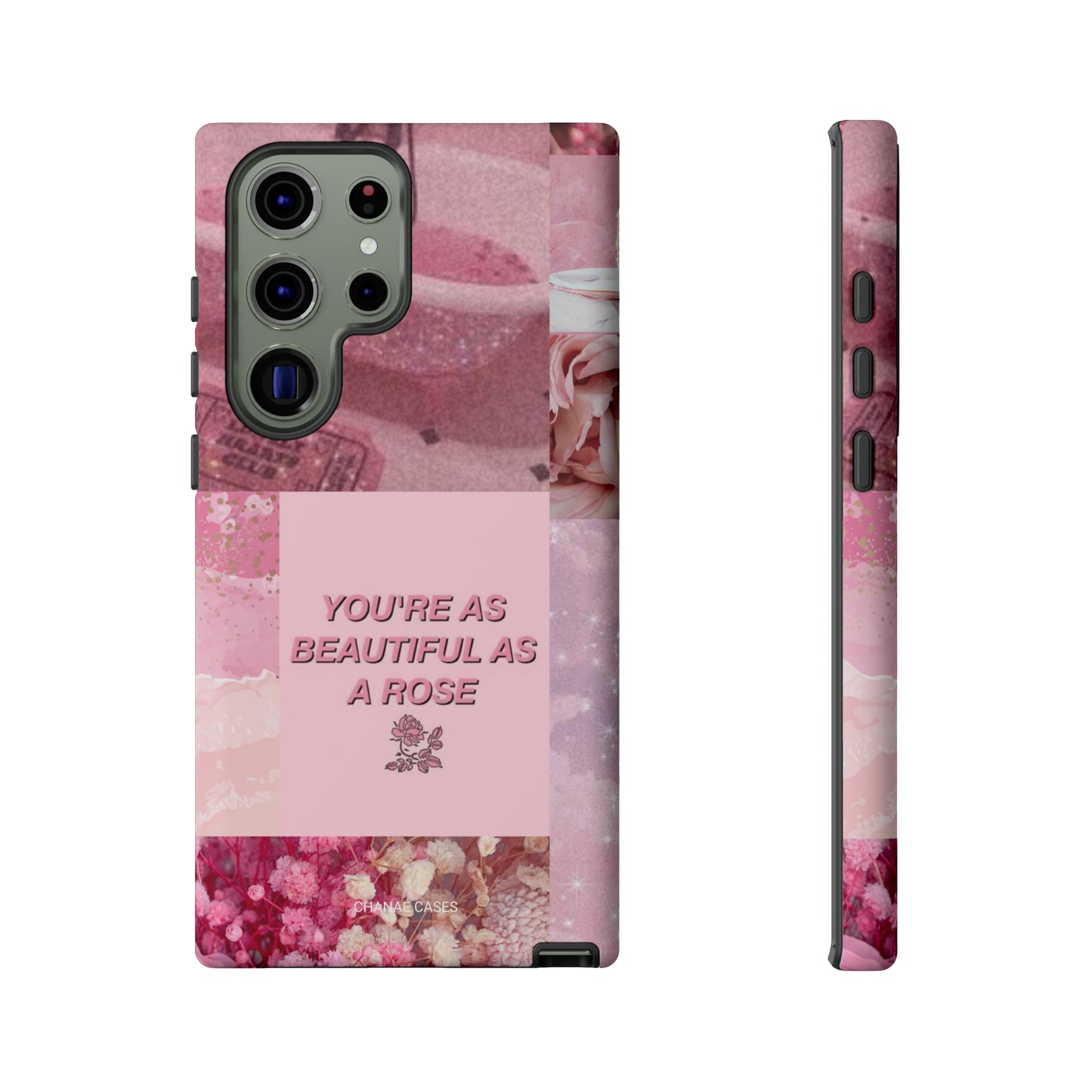 Beautiful Rose Samsung "Tough" Case (Pink)