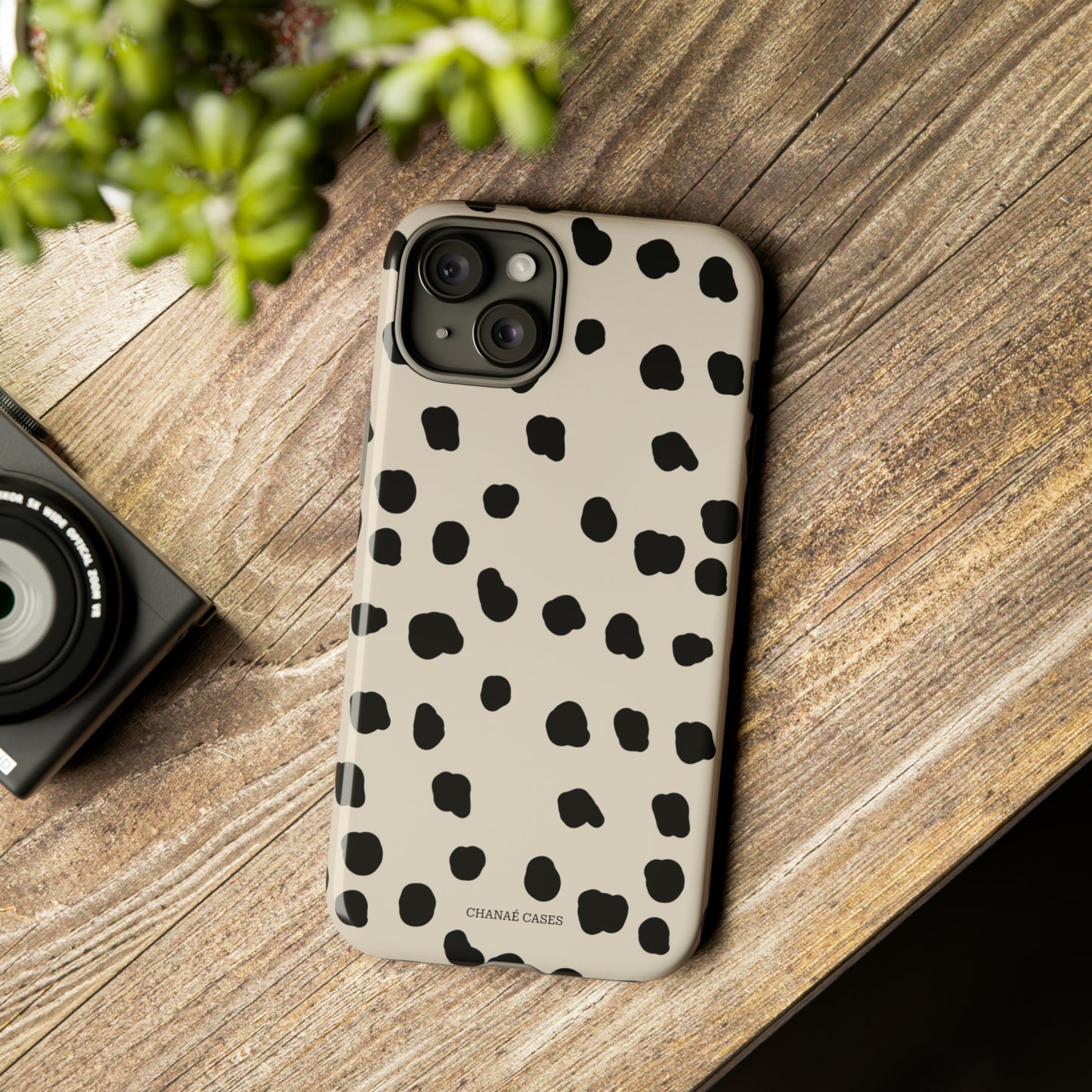 Bombay Dots iPhone "Tough" Case (Nude)