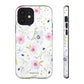 A Flower Obsession iPhone "Tough" Case (White)