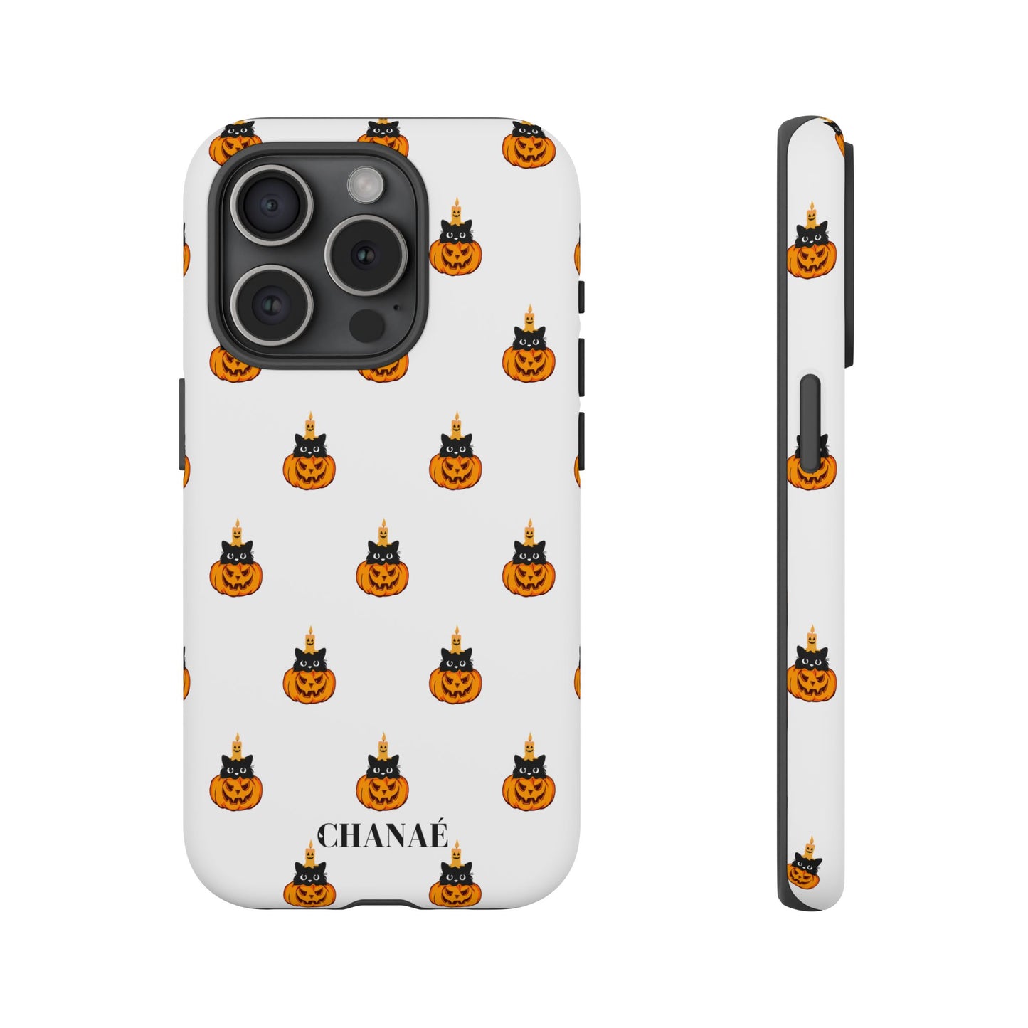 Sneaky Halloween Kitty "Tough" Case (iPhone, Samsung or Google Pixel)