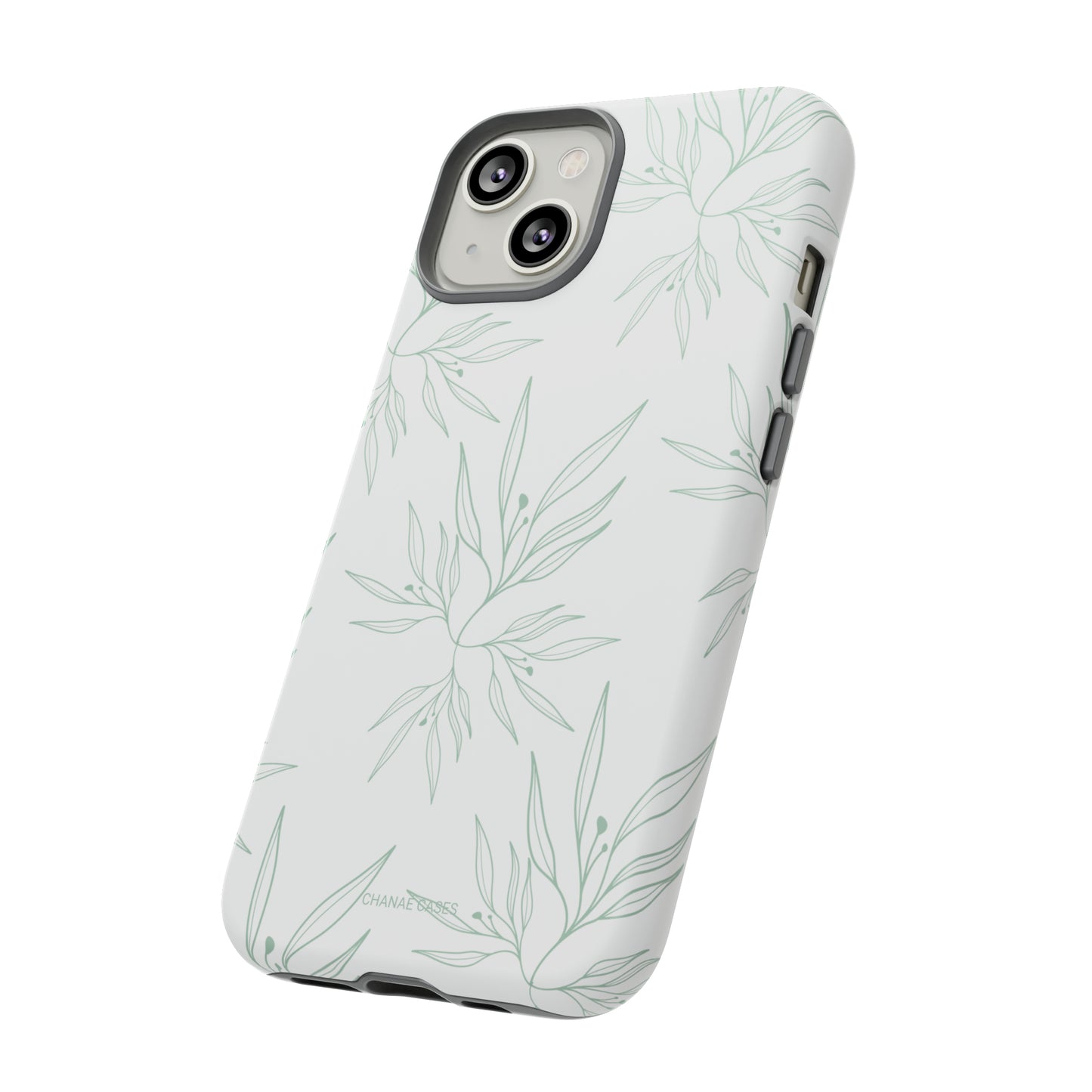 Zinnia iPhone "Tough" Case (White)