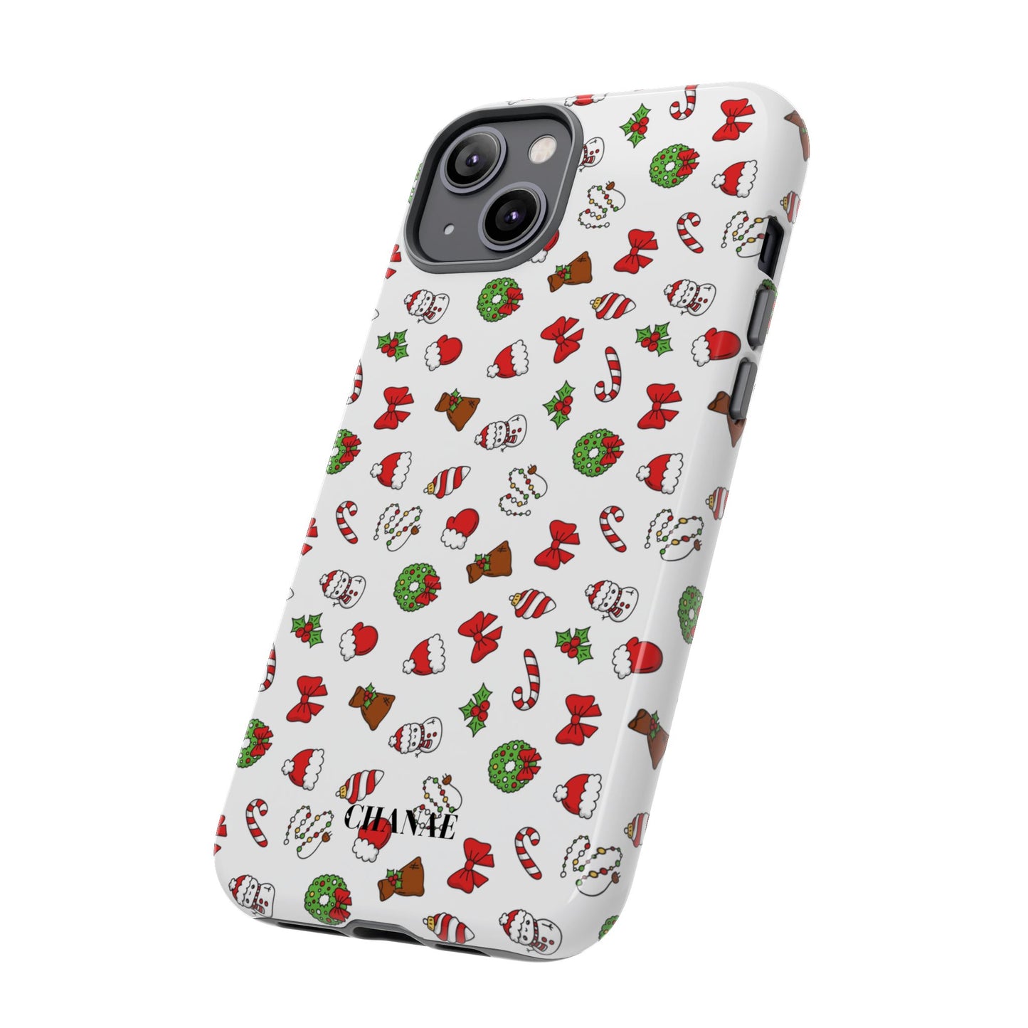 A Holly Jolly Christmas "Tough" Case (iPhone, Samsung or Google Pixel)