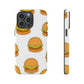 Burger iPhone "Tough" Case (White)