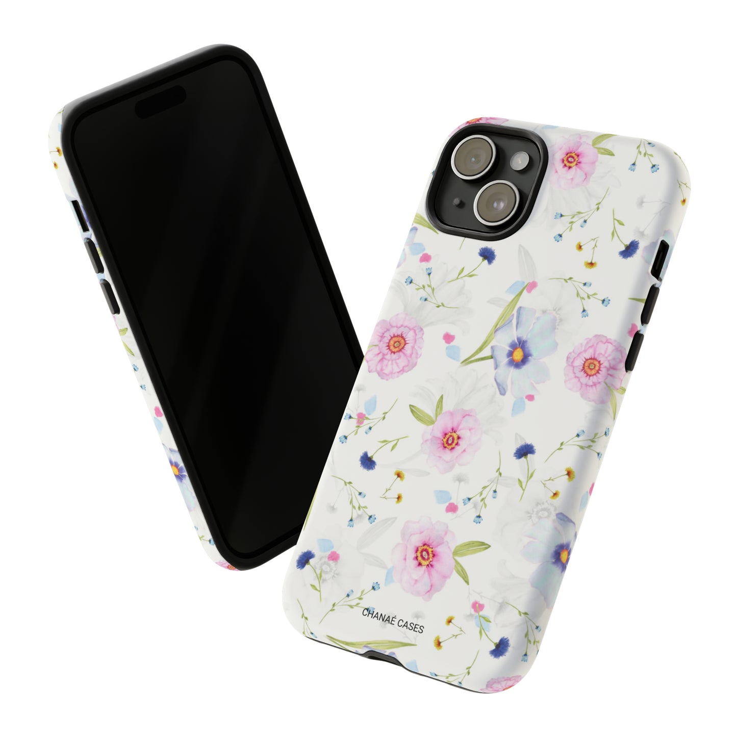 A Flower Obsession iPhone "Tough" Case (White)