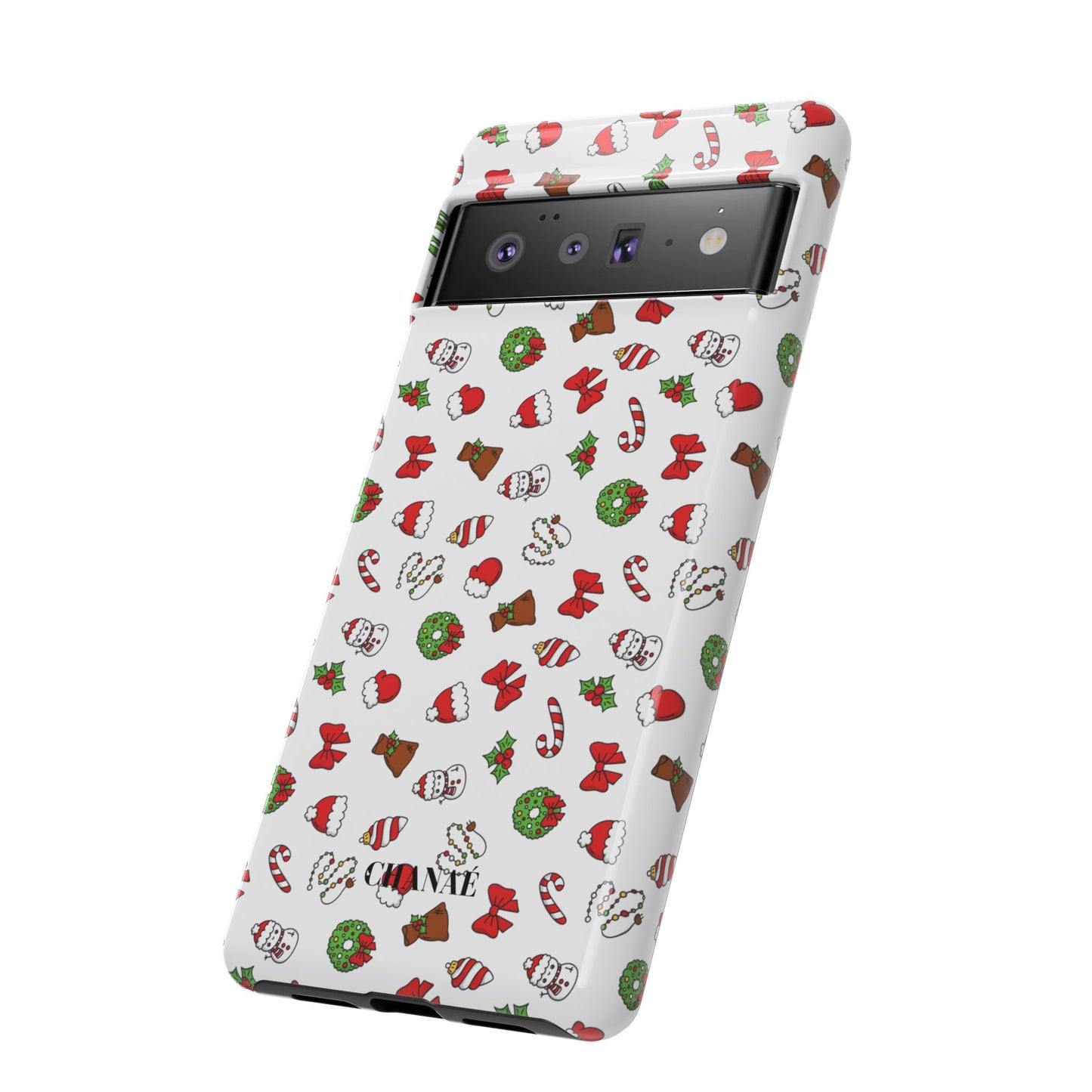 A Holly Jolly Christmas "Tough" Case (iPhone, Samsung or Google Pixel)