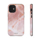 Bri Marble iPhone "Tough" Case (Pink)