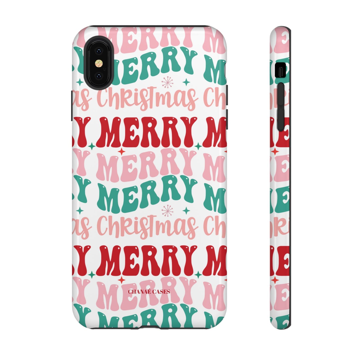 Merry Merry Christmas "Tough" Case (iPhone, Samsung or Google Pixel)