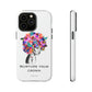 Nurture Your Crown iPhone "Tough" Case (White)