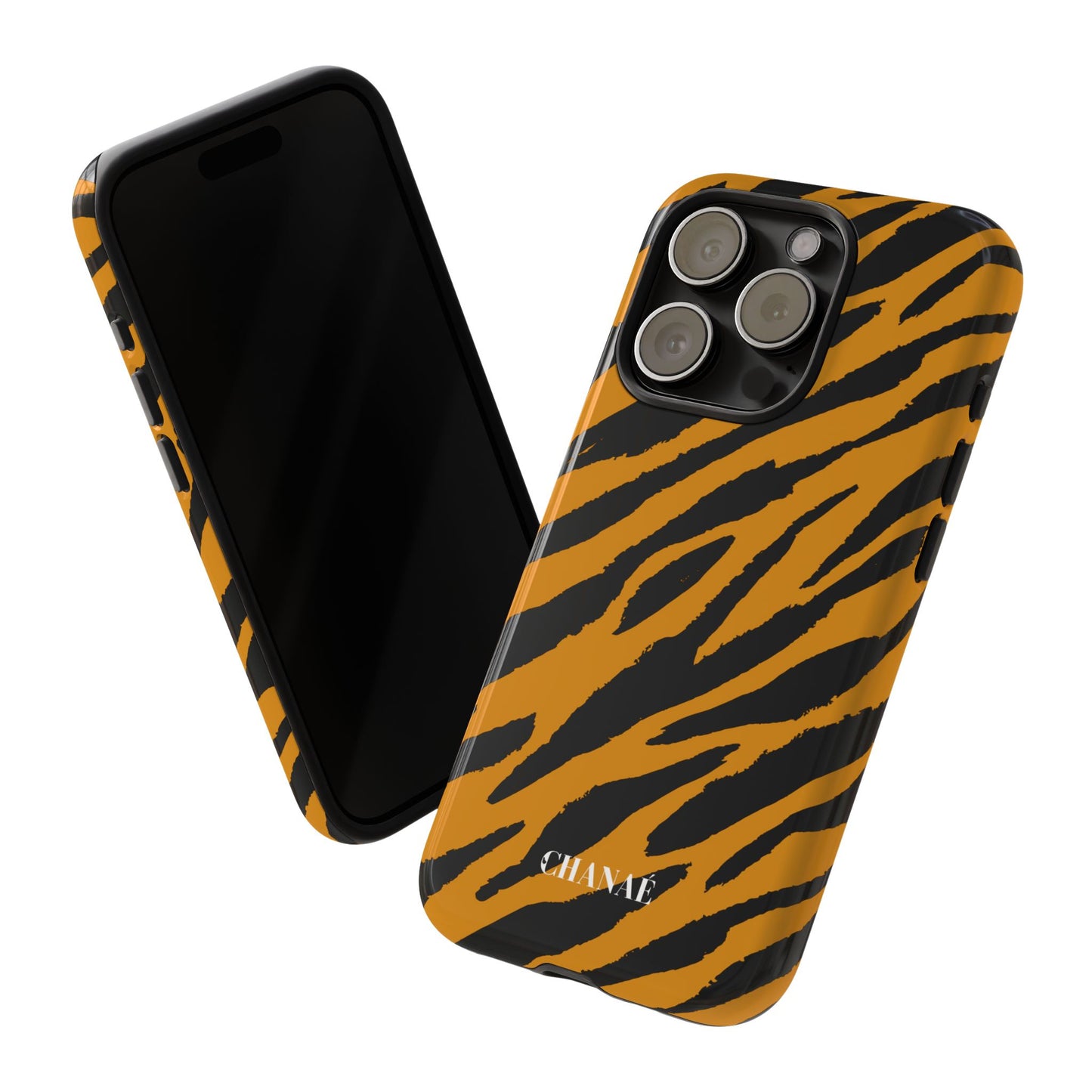 Tiger Print "Tough" Case (iPhone, Samsung or Google Pixel)