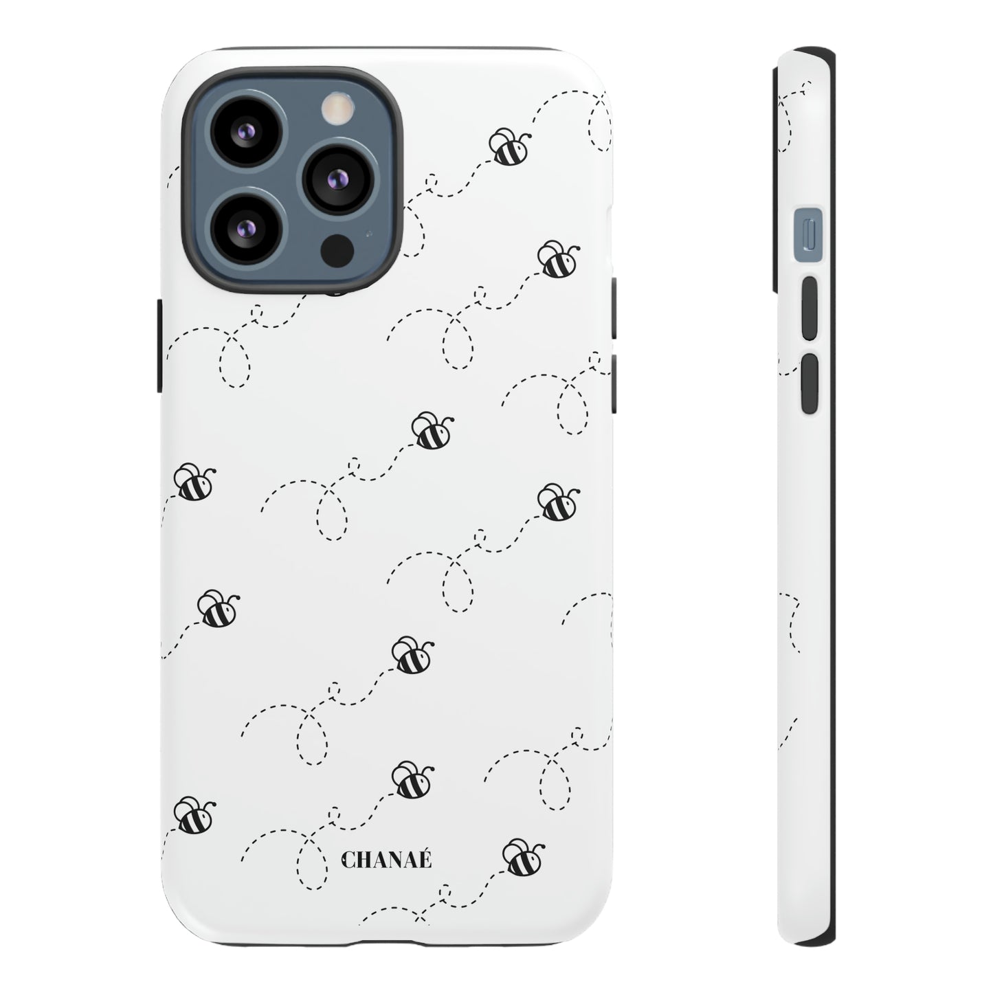 Buzzing iPhone "Tough" Case (White)