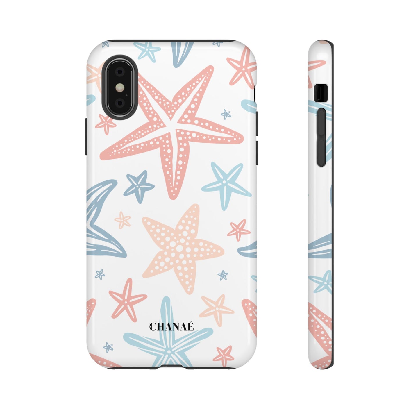 Colourful Starfish "Tough" Case (iPhone, Samsung or Google Pixel)