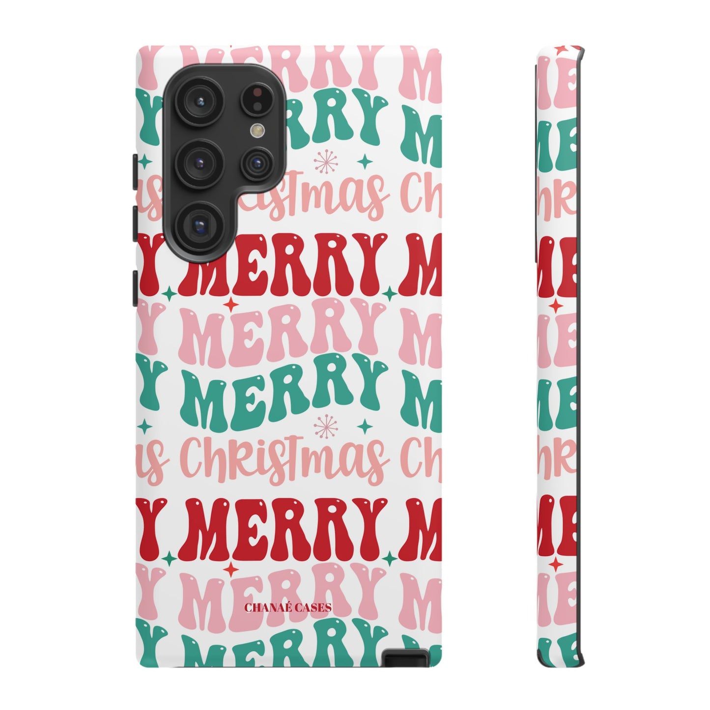 Merry Merry Christmas "Tough" Case (iPhone, Samsung or Google Pixel)