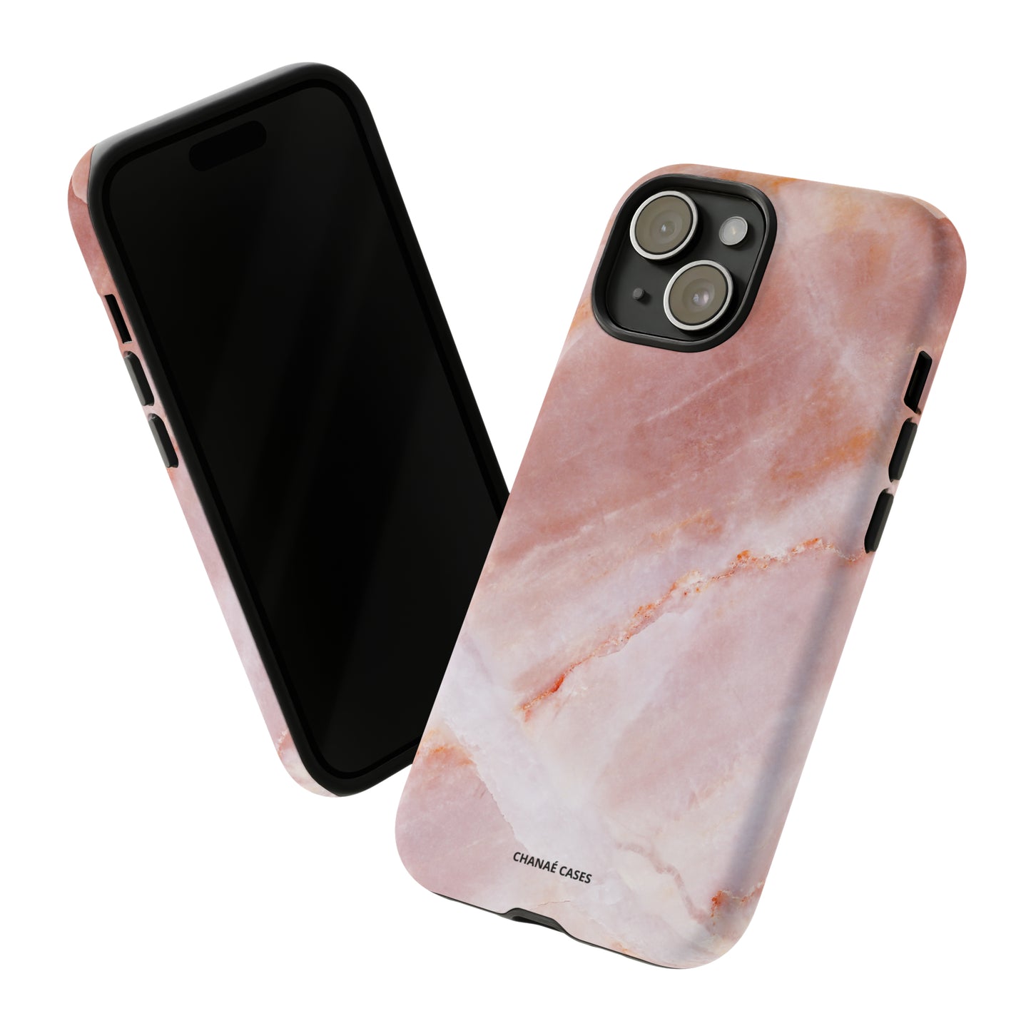 Bri Marble iPhone "Tough" Case (Pink)