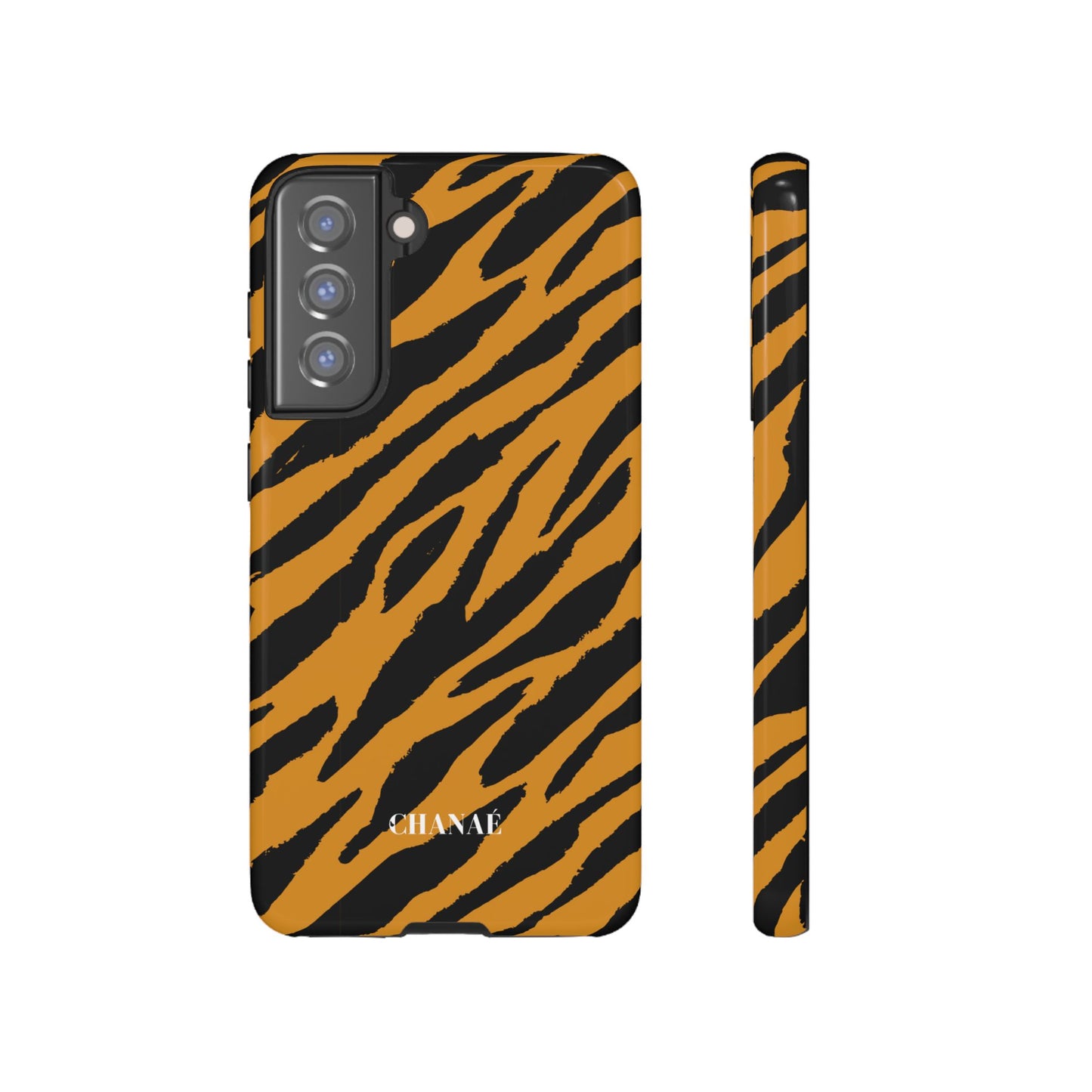 Tiger Print "Tough" Case (iPhone, Samsung or Google Pixel)