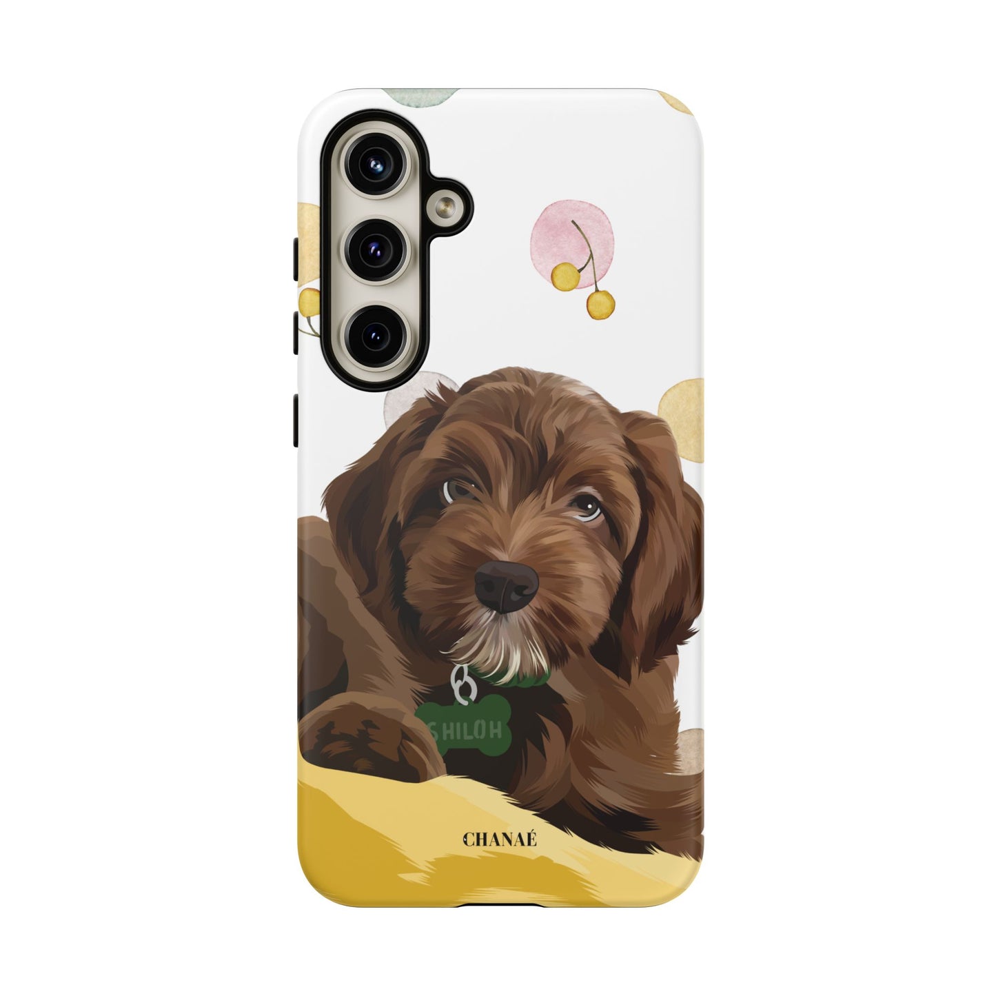 FurBaby Custom iPhone & Samsung "Tough" Case (Digital Artwork)