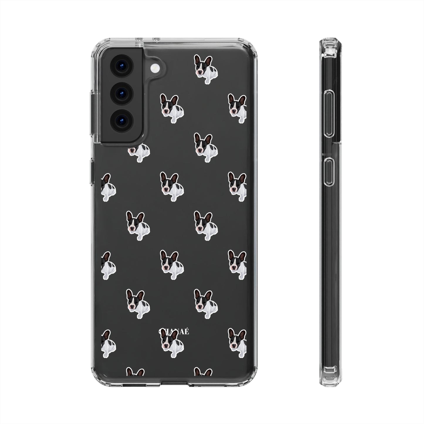 Multi-FurBaby Custom iPhone & Samsung Clear Case (Digital Artwork Version)