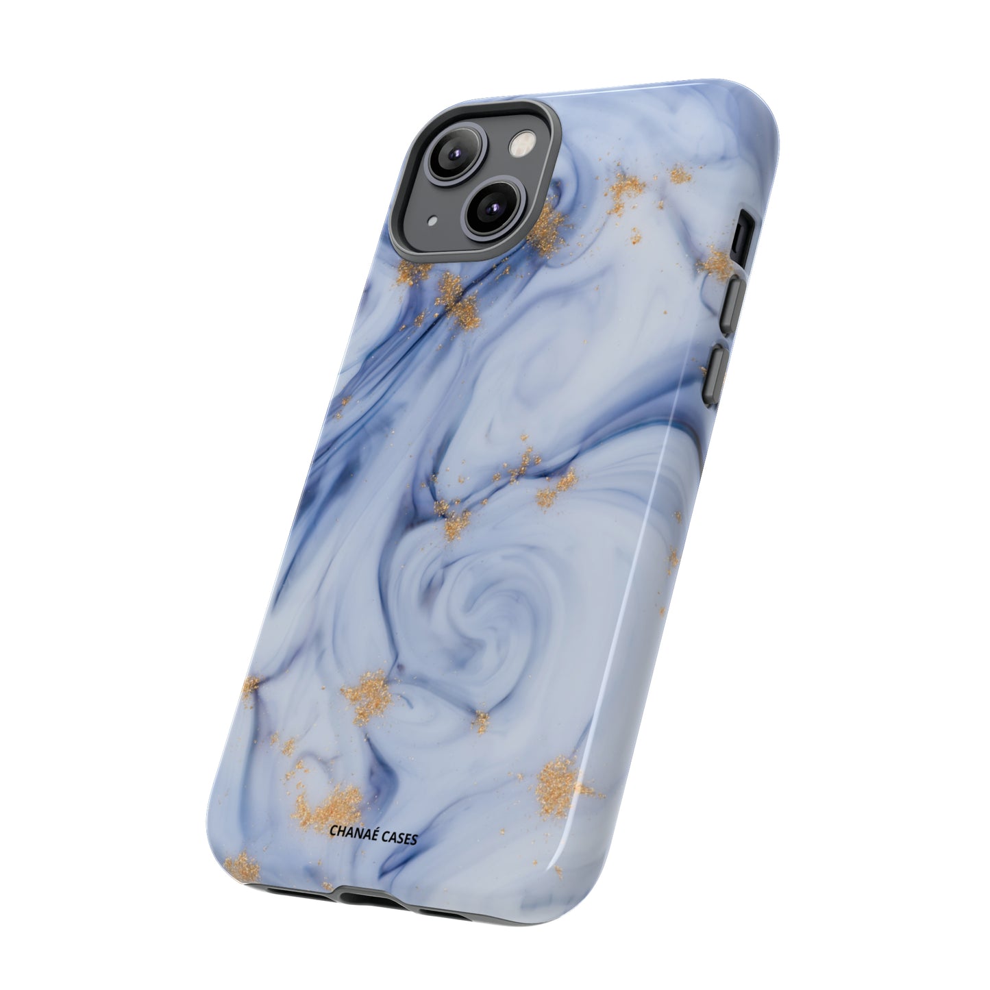 Maria Marble iPhone "Tough" Case (Blue)