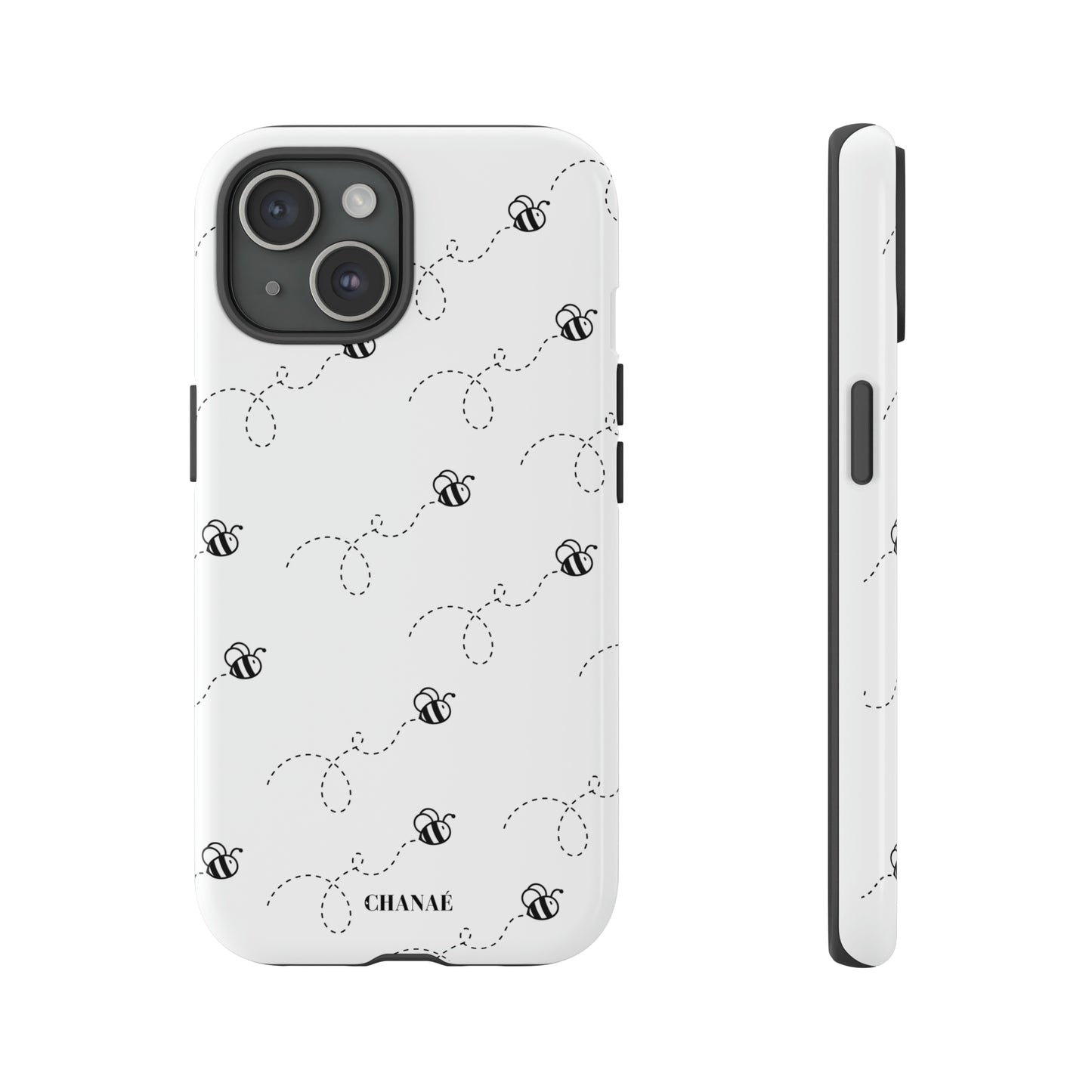 Buzzing iPhone "Tough" Case (White)