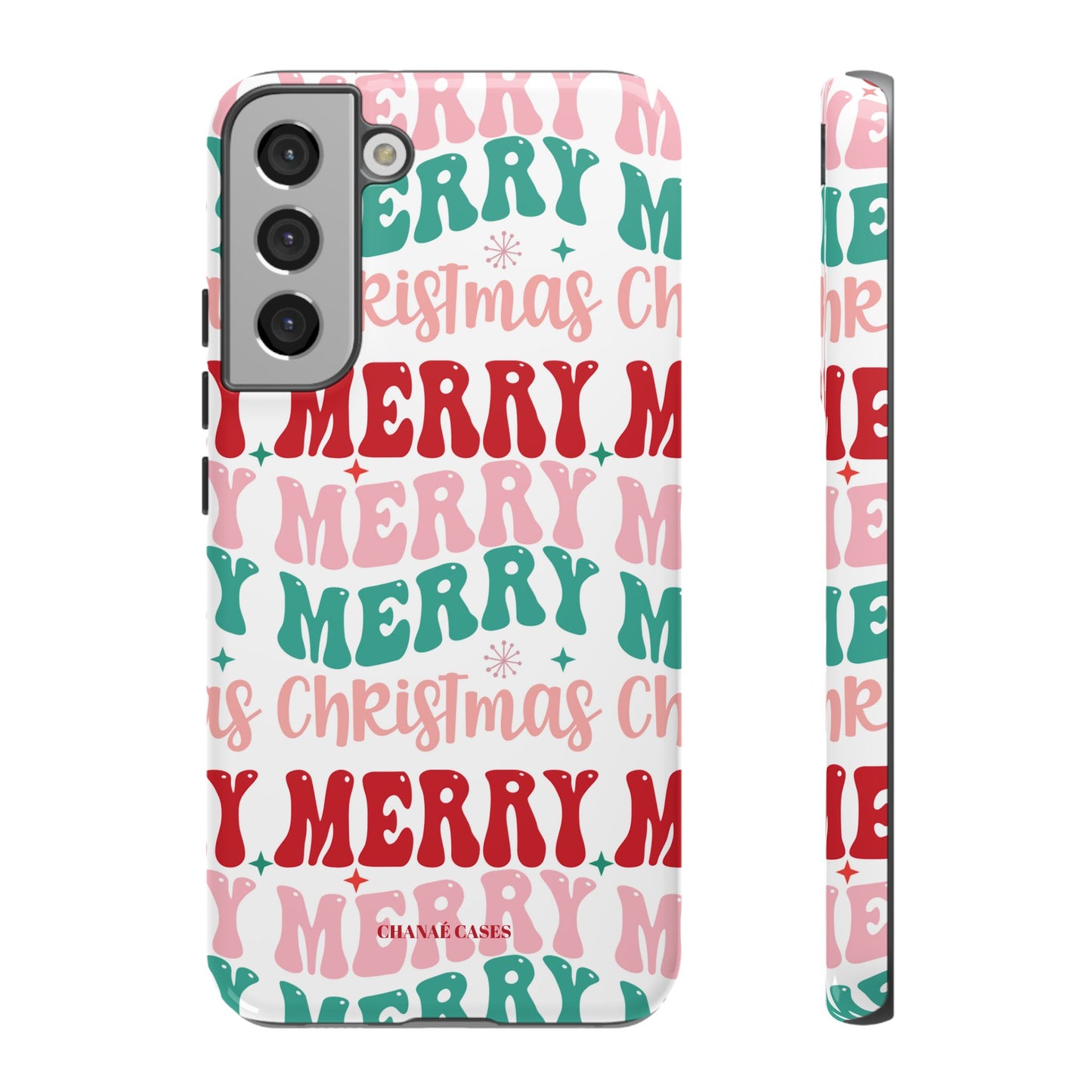 Merry Merry Christmas "Tough" Case (iPhone, Samsung or Google Pixel)