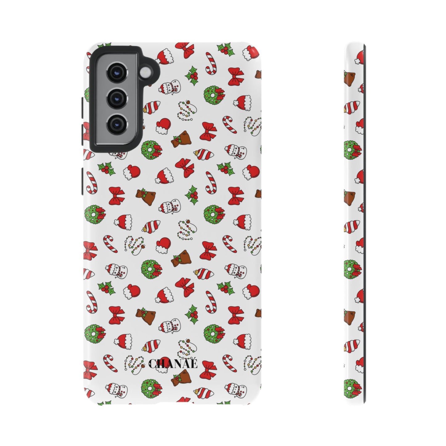 A Holly Jolly Christmas "Tough" Case (iPhone, Samsung or Google Pixel)