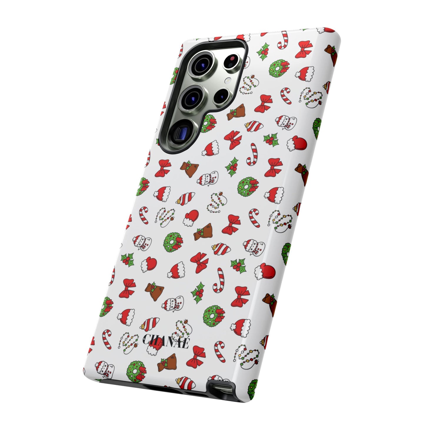 A Holly Jolly Christmas "Tough" Case (iPhone, Samsung or Google Pixel)