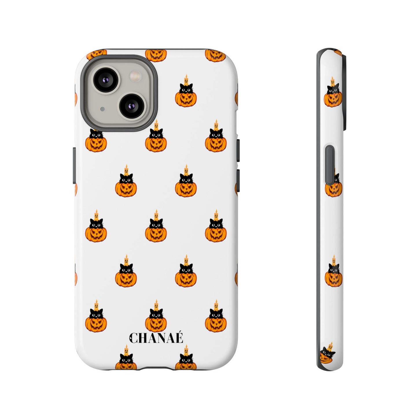 Sneaky Halloween Kitty "Tough" Case (iPhone, Samsung or Google Pixel)