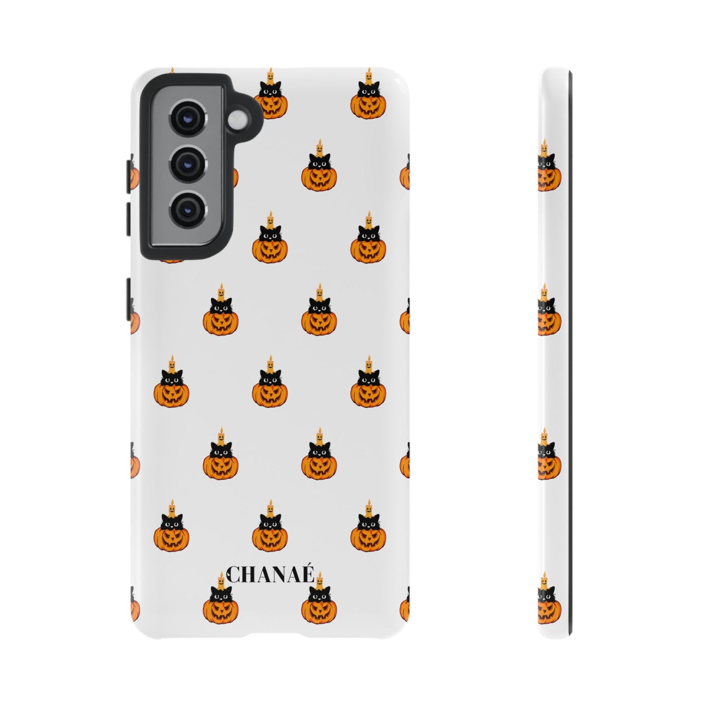 Sneaky Halloween Kitty "Tough" Case (iPhone, Samsung or Google Pixel)