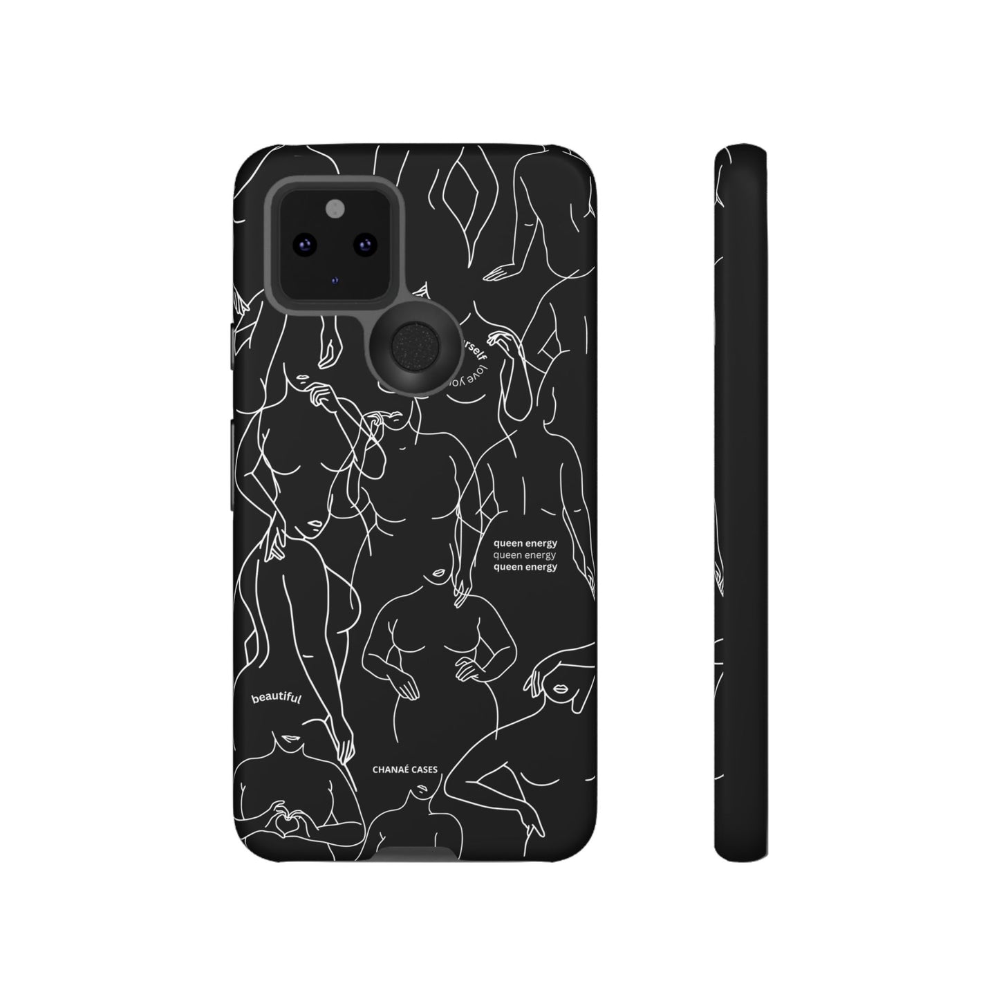 Love Your Body iPhone "Tough" Case (Black)