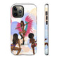 Carnival Queens Only iPhone "Tough" Case (White)